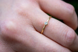 Diamond ring in 18k gold