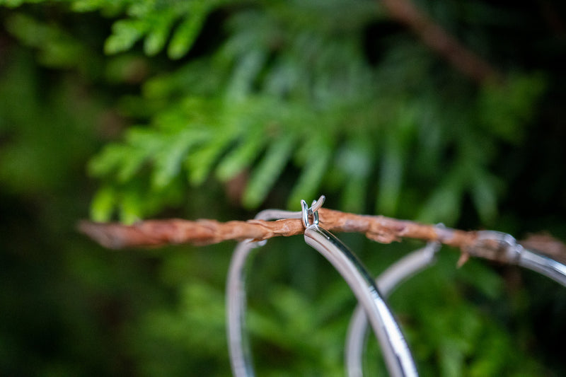 Boucles d'oreilles créole en argent 925