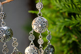 Boucles d'oreilles indien en style