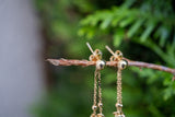 Boucles d'oreilles avec croix