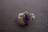 Ring mit Amethyst