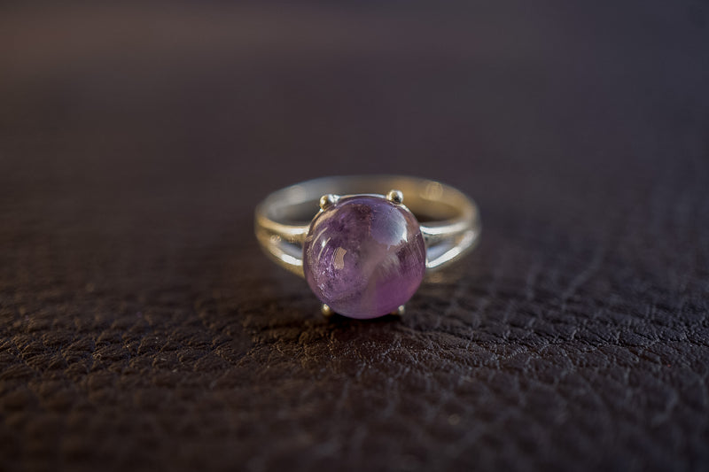 Ring mit Amethyst