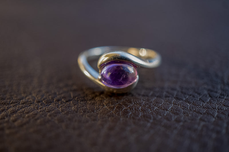 Ring mit Amethyst