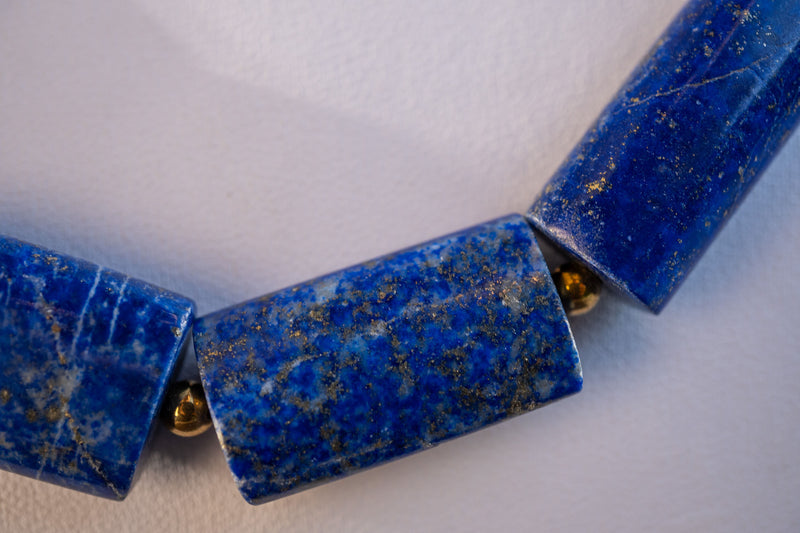 Lapis Lazuli Necklace from Afghanistan