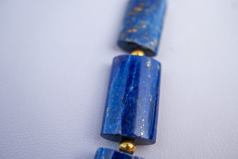 Lapis Lazuli Necklace from Afghanistan