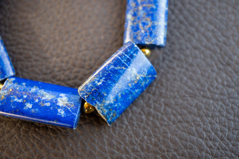 Lapis Lazuli Necklace from Afghanistan