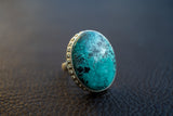 Bague avec turquoise