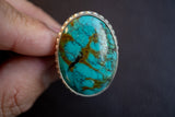 Bague avec turquoise