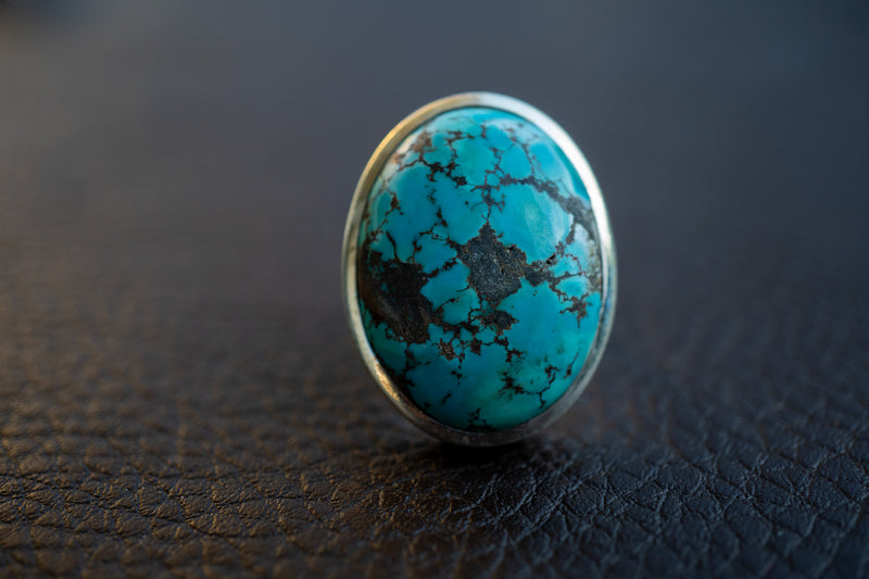 Bague avec turquoise