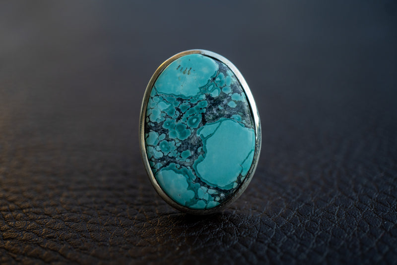 Bague avec turquoise