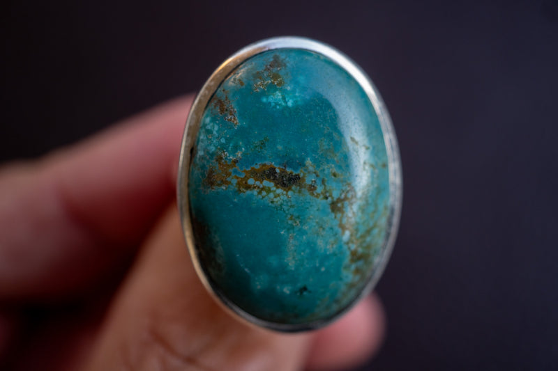 Bague avec turquoise