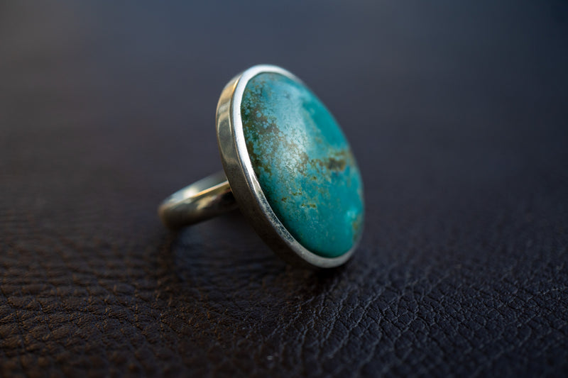 Bague avec turquoise