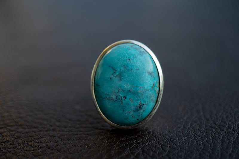 Bague avec turquoise