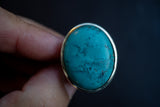 Bague avec turquoise