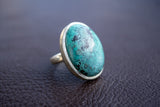 925 Silver Ring with Turquoise