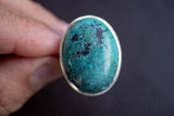 925 Silver Ring with Turquoise