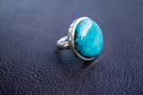 925 Silver Ring with Turquoise