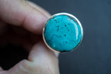 925 Silver Ring with Turquoise