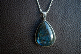 Labradorite Teardrop Pendant